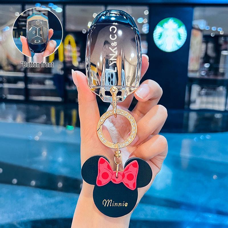 Lynk & Co Key Case: Fits 01, 03, 05, 06 Models - Men's & Women's EMP Buckle Shell Bag