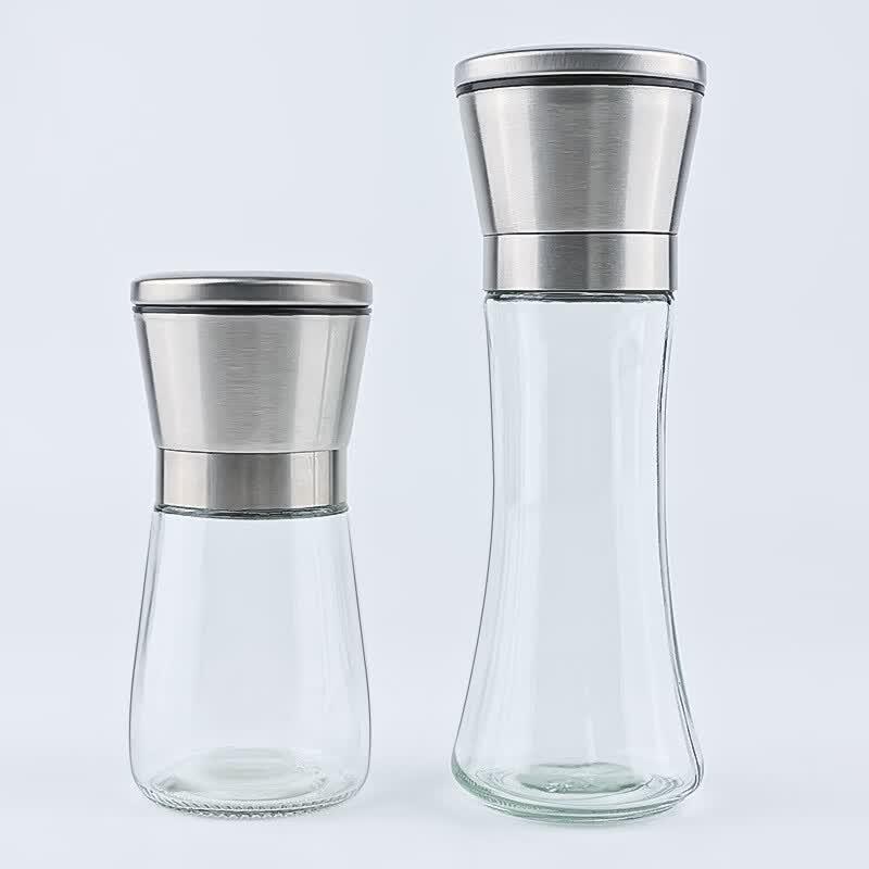 Stainless Steel Manual Spice Grinder Bottle