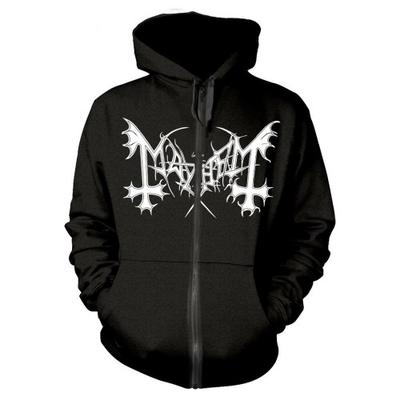 Mayhem Unisex Adult De Mysteriis Dom Sathanas Full Zip Hoodie