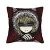 Game Black Souls Anime Pillow Case  Design Pillow Cover Novelty Cushion Cover For Sofa Home Decor
