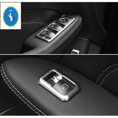 Accessories For Mercedes Benz A B Class 200 220 W117 C W204 E W212 Car Door Armrest Window Switch Control Cover Trim