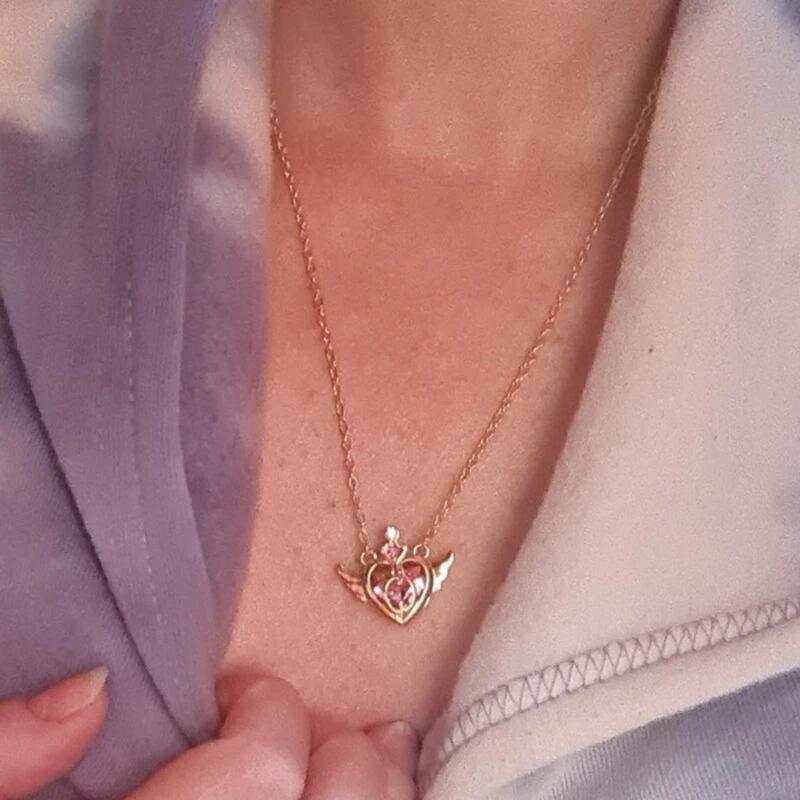 Beautiful Girl Necklace Female Temperament Niche Net Red Collarbone Chain Student Adjustable Chain Fairy Wand Jewelry