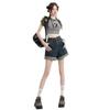 2024 Women's High Waist Slimming Rolled Edge Denim Shorts - Trendy European Style