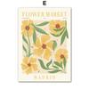 Colourful Flowers Market Daisy Lily Quote Wall Art Minimalist Print Canvas Painting Posters for Living Room Modern Home Decor