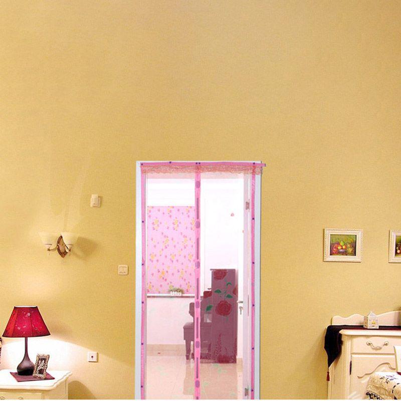 Net Mosquito Door Mesh Screen Bug Fly Pet Patio Hands Free Magnetic Closer Magic