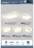 Cream Minimalist Smart Ceiling Light for Living Room - 2022 Popular Style Lighting Fixture Package