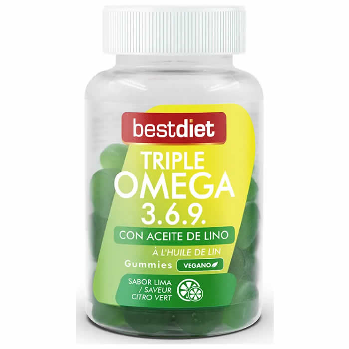Mejor Dieta Triple Omega 3.6.9 60 Gomitas