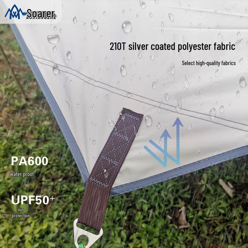 Hexagonal Butterfly Camping Tarp with UV Protection