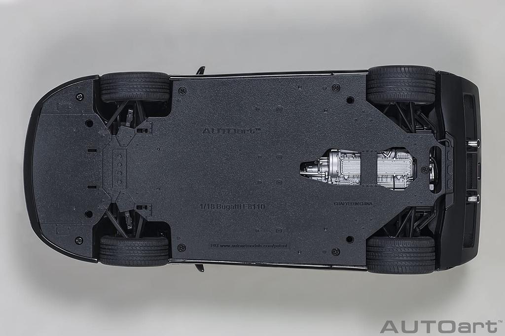 AUTOart Bugatti EB110 SS Black Finished Product 70919 1/18