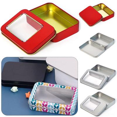 Nail Candle Metal Box Candle Jars Cosmetic Container Refillable Bottles Aluminum Tin Jar Tea Cans