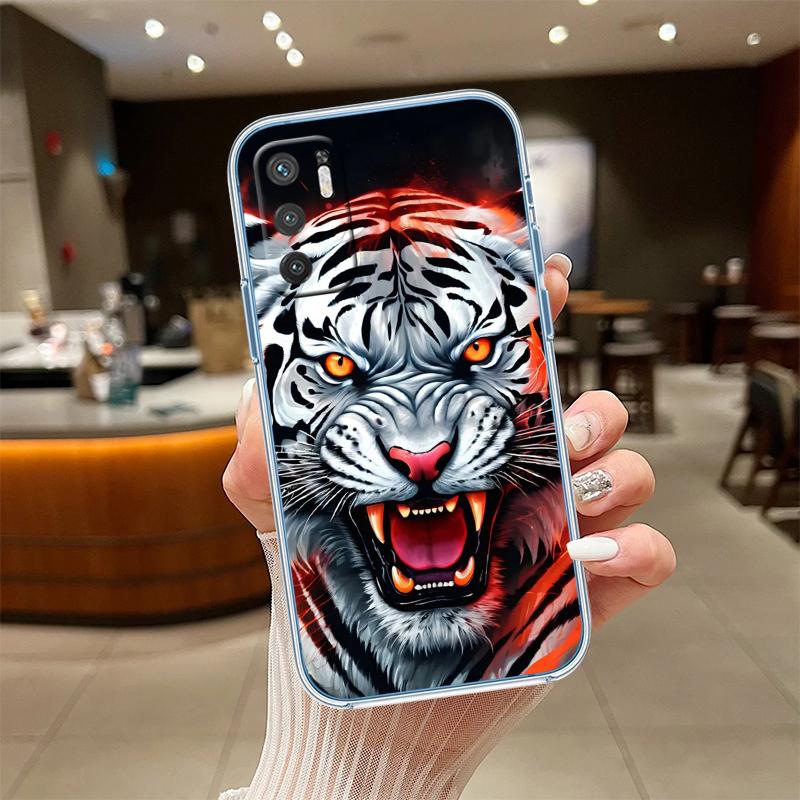 UP5 Animal Tiger Phone Case for LG K22 K30 K40 K40S K41 K42 K50 K50S K51 K51S K52 K61 K62 K71 K92 Q60 Q61 V40 V50 V60