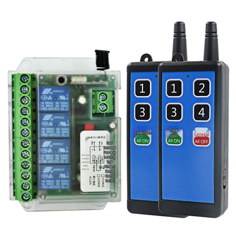 220V Multifunctional Wireless Remote Control Switch & Smart Receiver