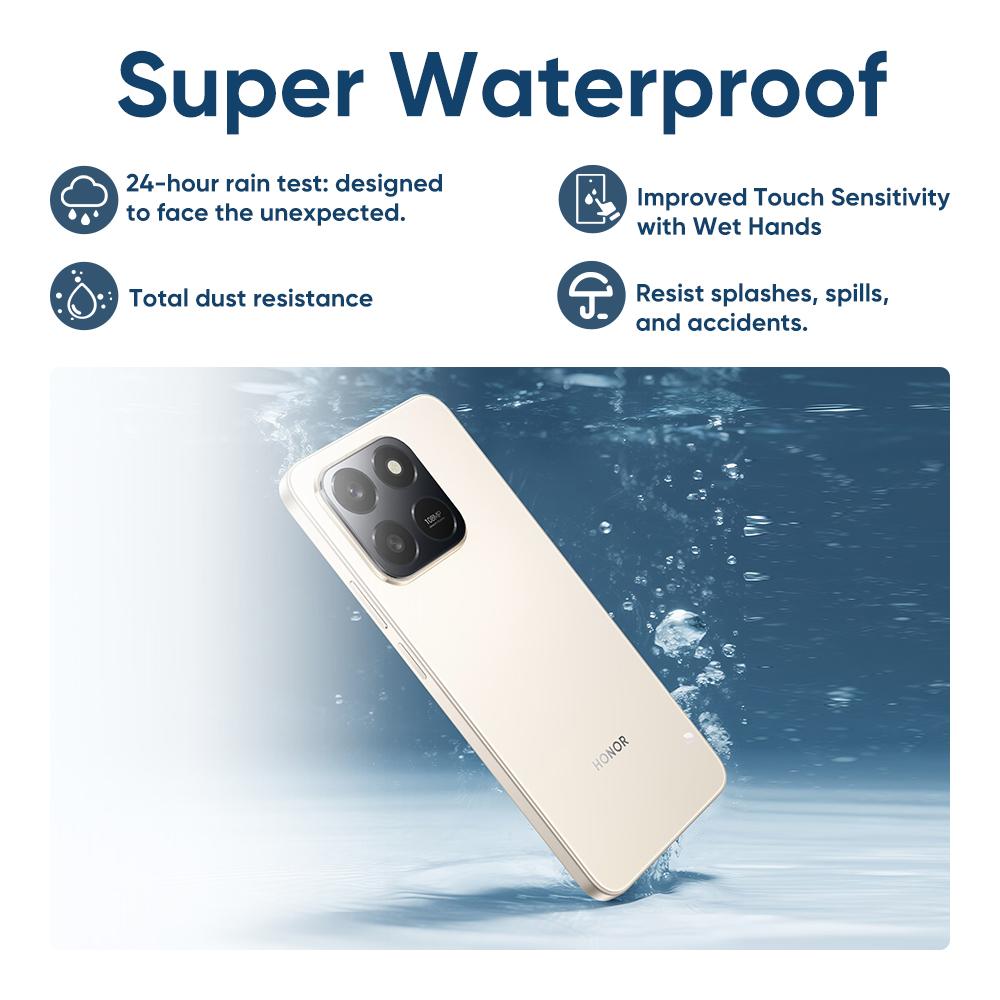 Honor 400 Smart 5G 6,77" 6500mAh 5G Smartphone | Snapdragon 6s Gen 3 | 50MP Kamera | NFC | EU-Version