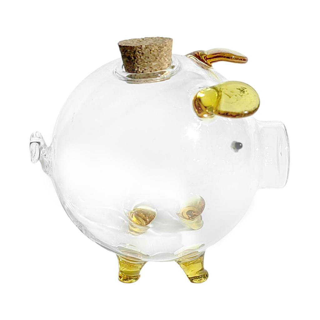 Clear Piggy Bank for Savings, Charming Animal Design