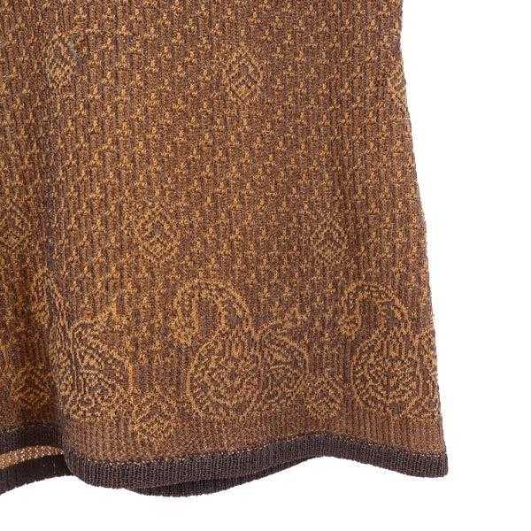 YVES SAINT LAURENT made in Japan Overall handle Long sleeve knit sweater Women Used
