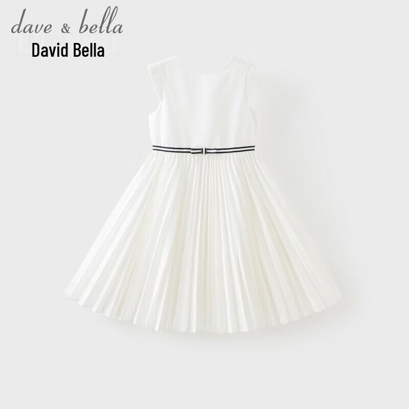 

DAVE&BELLA Girls Summer Woven Pleated Princess Dress 110cm