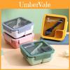 Nordic Style Microwave Safe Bento Box For Students And Office Use