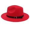 Cappello a Cilindro per Bambini Fibbia per Cintura Cappello in Feltro da Sfilata Cappello di Lana da Esterno Genitore-Figlio Cappello Jazz Uomini e Donne