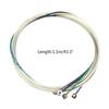 4pcs/set Cello Strings 4/4 Cello Strings C-G-D-A Strings Stainless Steel Core Al-Mg Winding Cello String Full Set