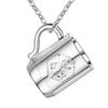 925 Sterling Silver Necklace Water cup Pendant for Women Wedding Jewelry Luxury Fashion Style Fine Accessories High Quality Gift