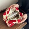 Heart Print Pattern Makeup Bag Clutch Cosmetic Organizer Travel Wash Toiletries Storage Bag Makeup Pouch Women Large Capacity