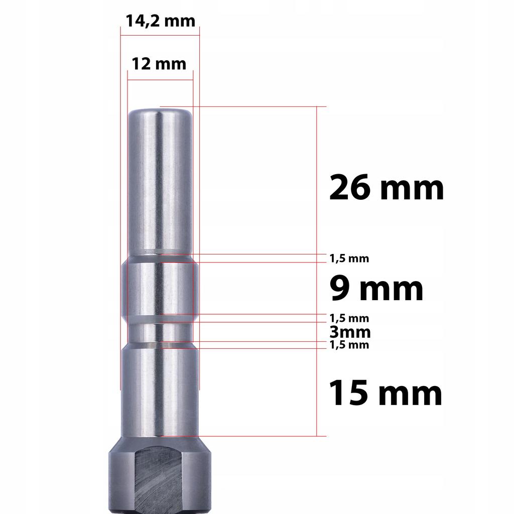 Rosfix Mini Lanca Kątowa 90° KEW D12 – Dysza Płaska Wymienna | Gwint M18x1,5 | Kompatybilna z Karcher, Nilfisk, Kranzle