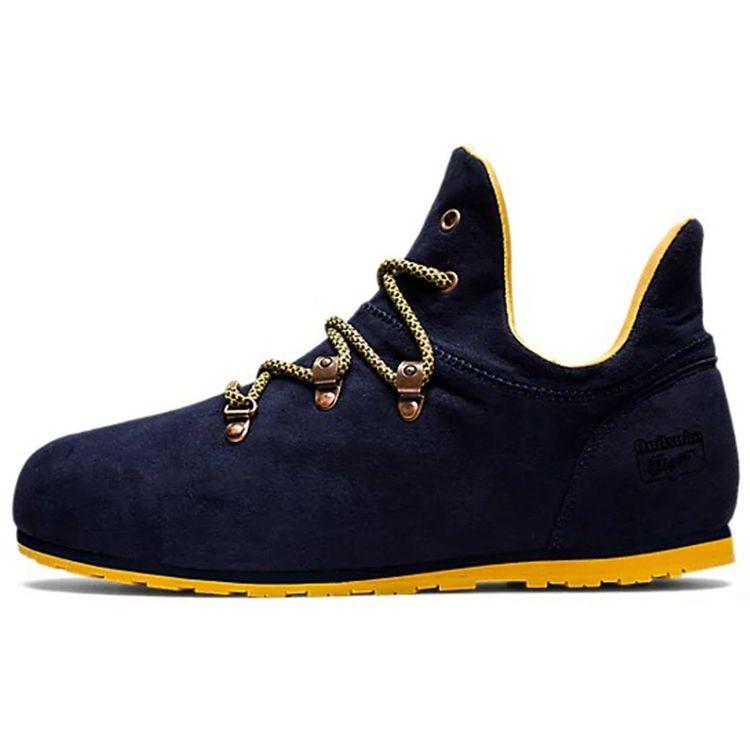 ONITSUKA TIGER Monte Pokhara Comfortable Durable Low-Top Running Shoes Men Running Shoes Dark-Blue 1183B667-400