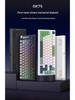 Three-Mode Wireless Mechanical Keyboard - GK75 Hot-Swappable, E-sports Gaming, Blue/Red Switch