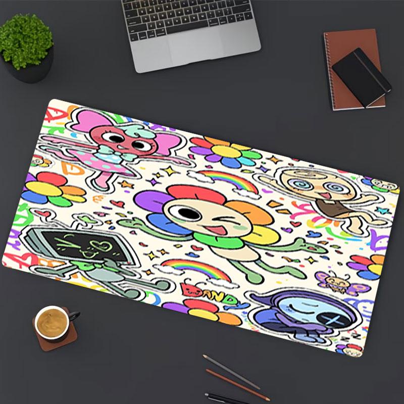 Dandy's World Print Mouse Pad, for Keyboard Pad Laptop PC Mat for Office Home Use, Desk Decor, Perfect Birthday Gift for Gamers