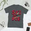Ski oder Stirb Adler Colorado Action Whistler Kanada Fun Party Skifahrer Skifahren T-Shirt