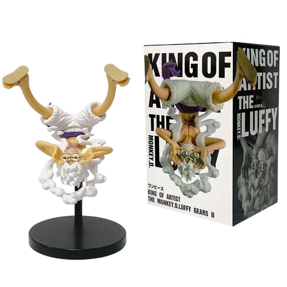 Original Bandai Anime One Piece Banpresto Koa Artist Luffy King Gear 5 Figuren Modell Spielzeug Ornament Weihnachtsgeschenk Auf Lager