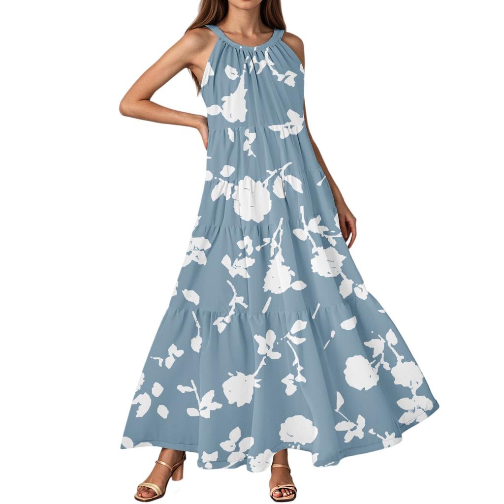 Women's Summer Casual Fashion Suspender Sleeveless Dress