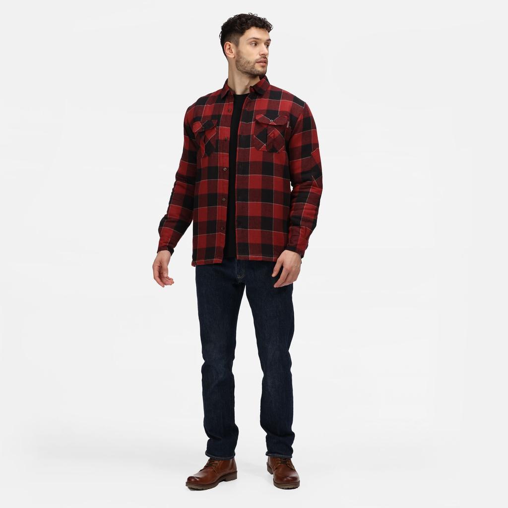 Regatta Professional Mens Checked Padded Shirt