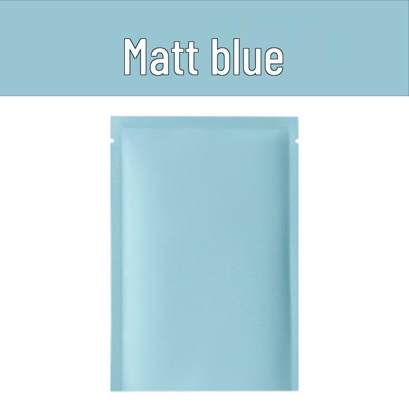 Colored Aluminum Foil Flat Seal Bags for Mask and Powder Packaging