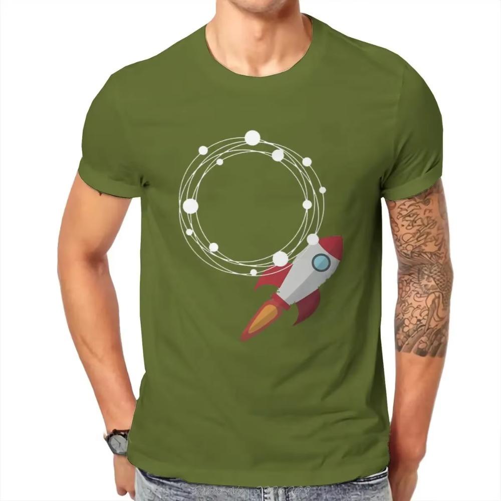 Cryptocurrency Crypto Miner Ecomi to the Moon T-Shirt Classic Tees TShirt Men's Clothing Oversized Unisex Tops Streetwear