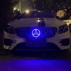 AATB1 Car Front Logo Light Emblem Grille Light Led Badge for Mercedes Benz W166 W176 W204 W207 W212 W218 W245 W251 W463 Accessories