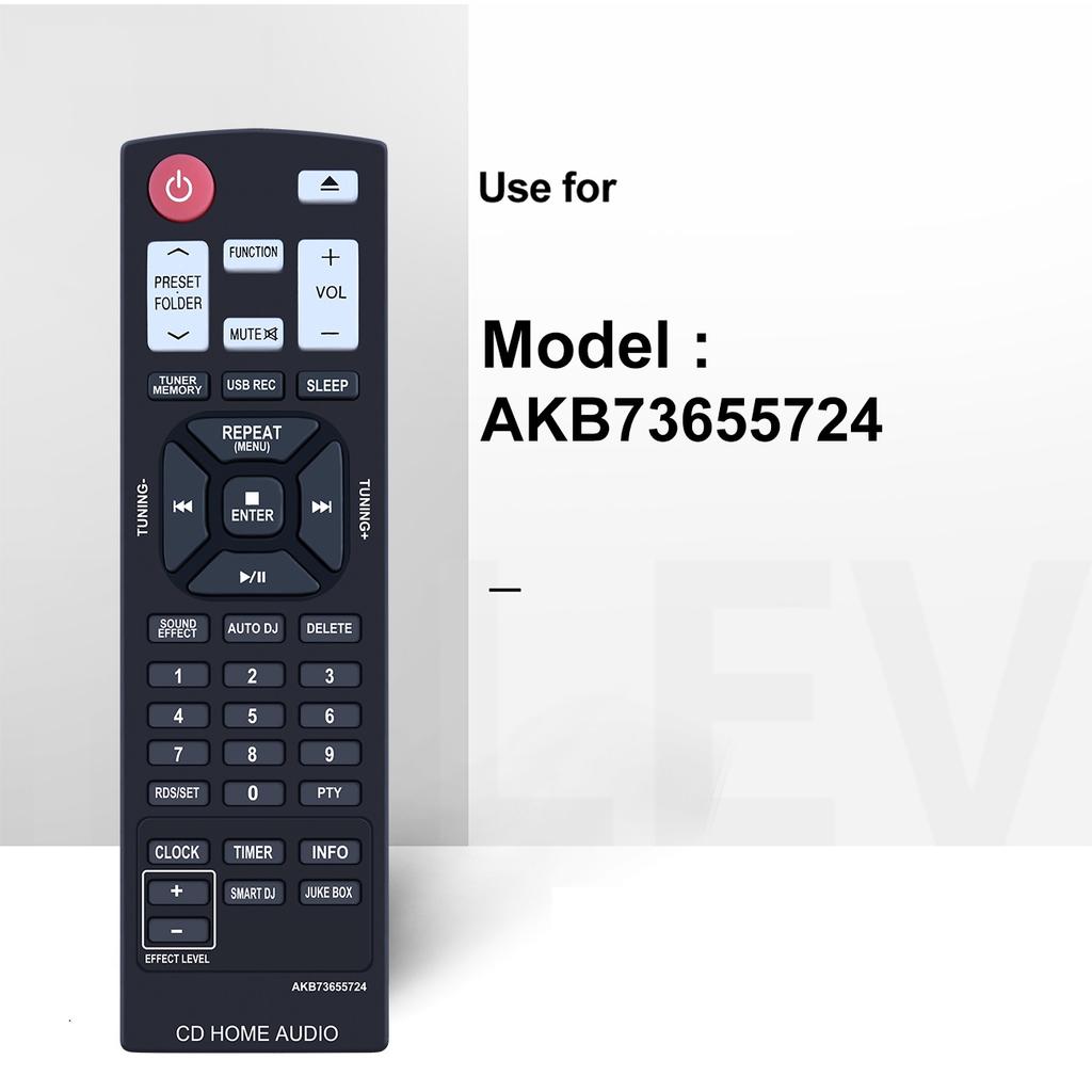 AKB73655724 For 10m Range Infrared Remote Controller Ergonomic Remote Control For LG Home Theater Amplifier and Player