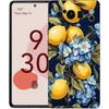 Summer Fruits Lemon Print Phone Case For Google Pixel 10 9 8 7 Pro 9A 8A 7A 6A 6 Pro XL Soft TPU Bumper Black Cover