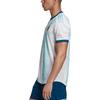 adidas Argentina Maradona Climachill Casa Edizione Giocatore Maglia da Calcio Casual a Maglia Manica Corta Uomo Top Bianco Verde Chiaro DP0225