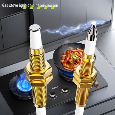 Universal Gas Stove Igniter with Wire & Copper Pin for Cooktop Repair