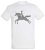 Fairy Riding Unicorn T-Shirt Mens Womens Tees Top Horn Rainbow Fun Fairies Princess Fairytale Unicorn