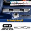 For Geely Galaxy EX5 E5 Rear AC Vent Dustproof Cover Air Outlet Protector Stainles Steel Electric Vehicle Interior Moulding Trim