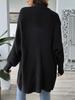 Women's Wool Sweater Fall Winter New Style Outerwear Women's Casual Fashion Loose Knit Cardigan