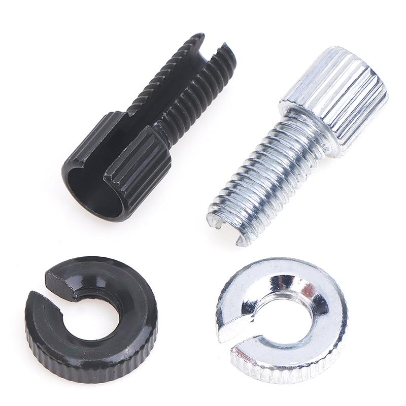 2Pcs M8 Universal Kupplung Bremse Kabel Teller 8Mm Schraube Muttern Für Fahrrad Atv Motorrad