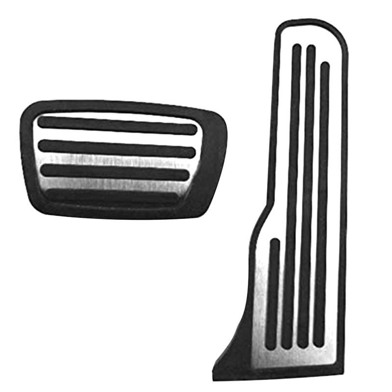 1 Set Accelerator Pedal Car AT Gas Fuel Brake Foot Pedal Cover For Camaro HSV Camaro 2016 - 2018