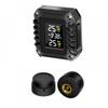Portable Motorcycle TPMS Tire Pressure Monitoring System Wireless LCD Display with Waterproof For Status Precise Digital Moto