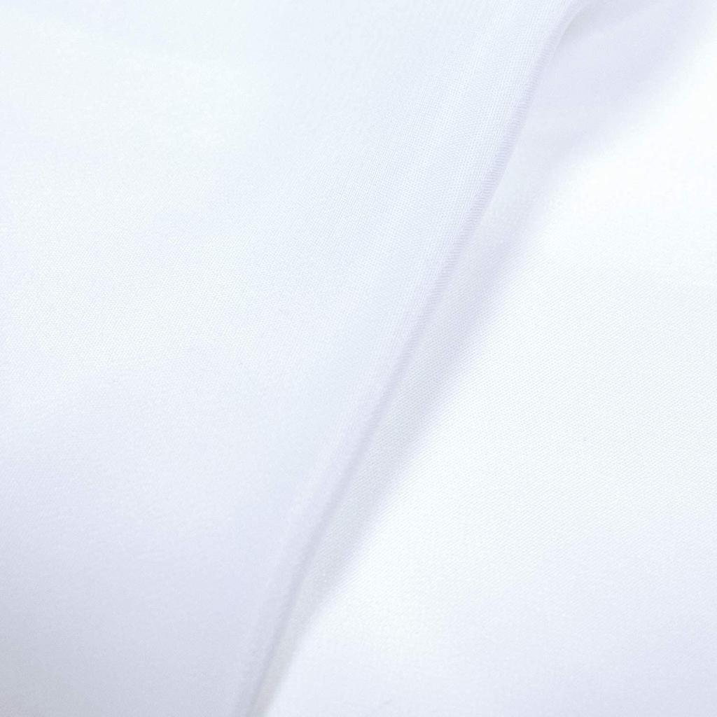 Long Washable Half Collar for [KYOETSU] Undergarment, Undergarment, Men, Men's (L, White)