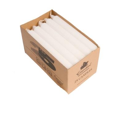 7-Stunden-Kerzen Weiß 25er-Pack