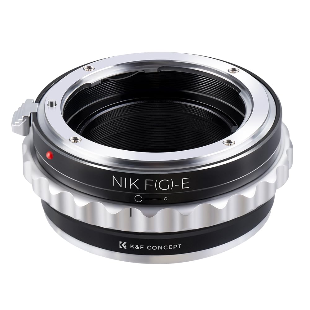CONCEPT Mount Adapter for Nikon Lenses To Sony NEX Infinity Direct from the Manufacturer K&F F-Mount G-Type E-Mount Cameras, High-Precision Focusing,