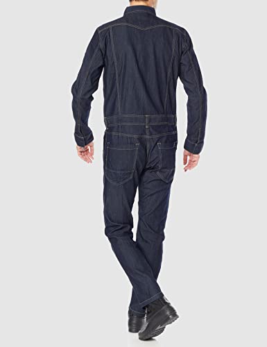 GRACE ENGINEERS GE340 36 Indigo All-Season Stretch Light Coveralls L